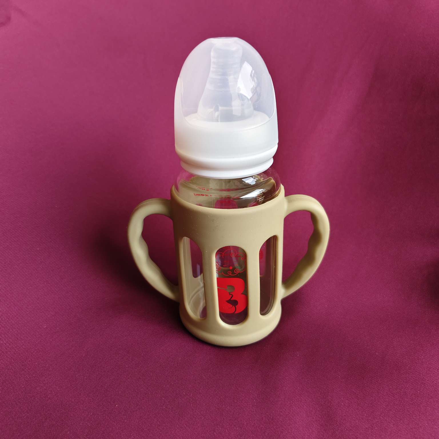 kidsessentials baby feeder Brown glass yes 120ml GF2B2