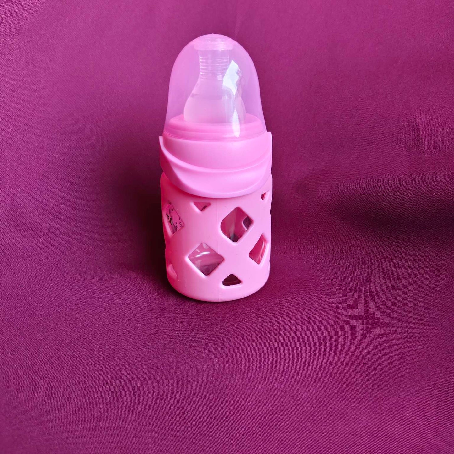 kidsessentials baby feeder pink glass smart baby 60ml GF0P