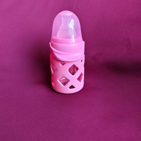 kidsessentials baby feeder pink glass smart baby 60ml GF0P