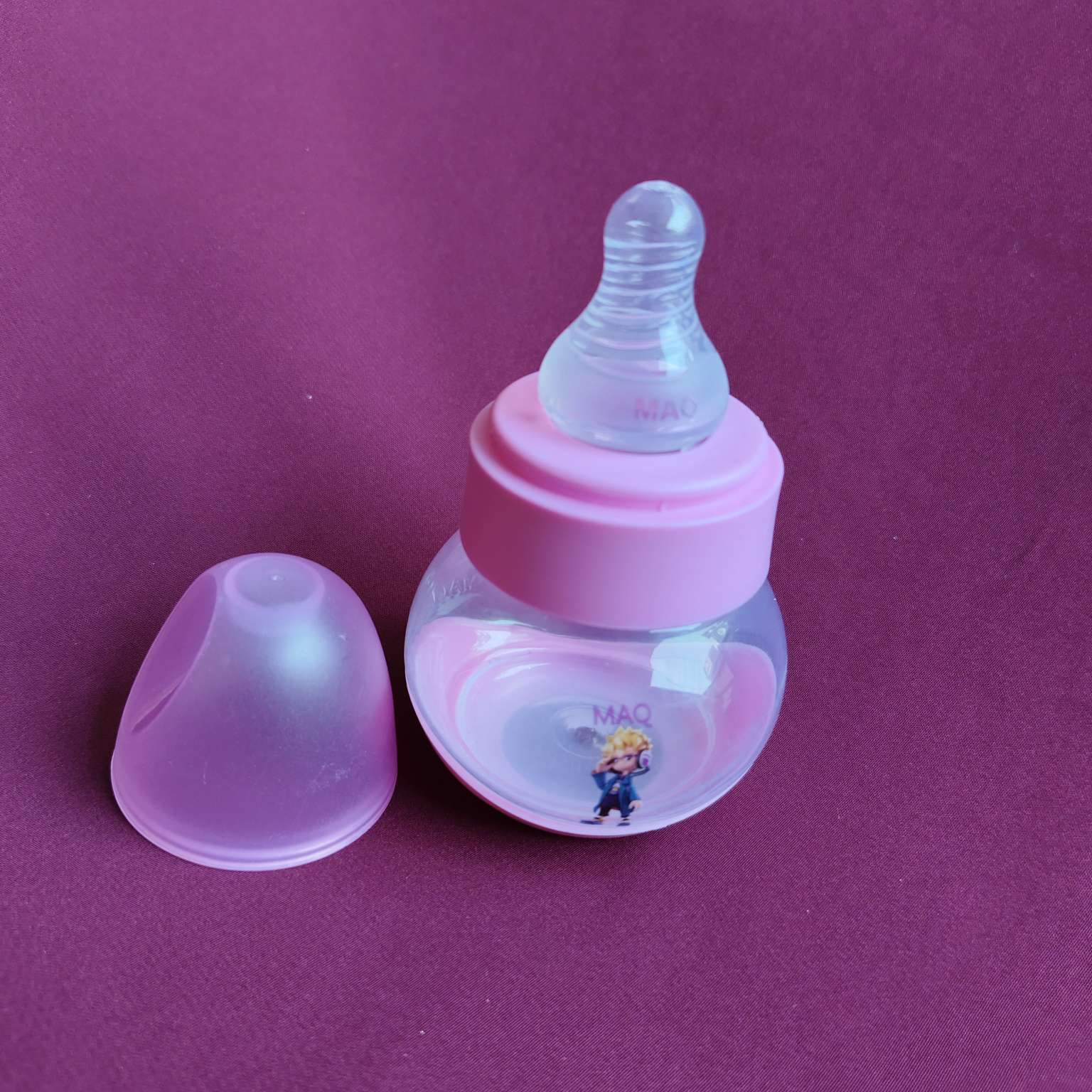 kidsessentials baby feeder pink plastic nuk 90ml PF1P