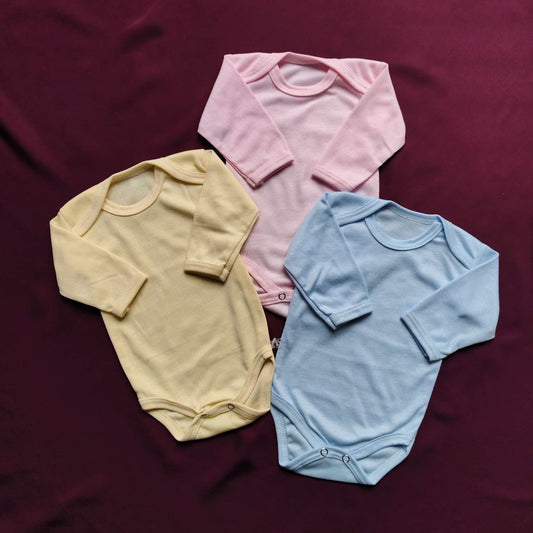 Pack of 3 Baby Bodysuits