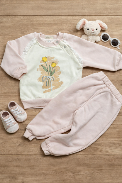 Baby Two-Piece Warm Clothing Set