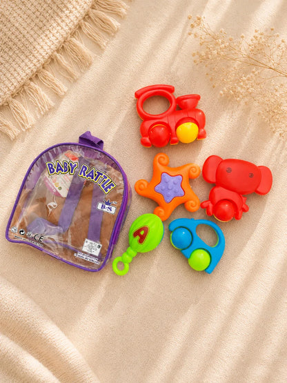 Baby Rattle Toy Set – With Carry Bag