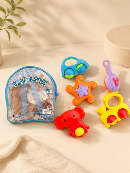 Baby Rattle Toy Set – With Carry Bag