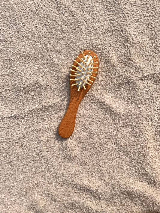 Baby Wooden Hair Comb / Brush