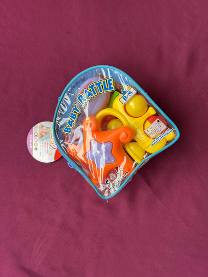 Baby Rattle Toy Set – With Carry Bag