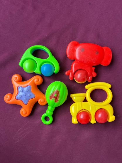 Baby Rattle Toy Set – With Carry Bag