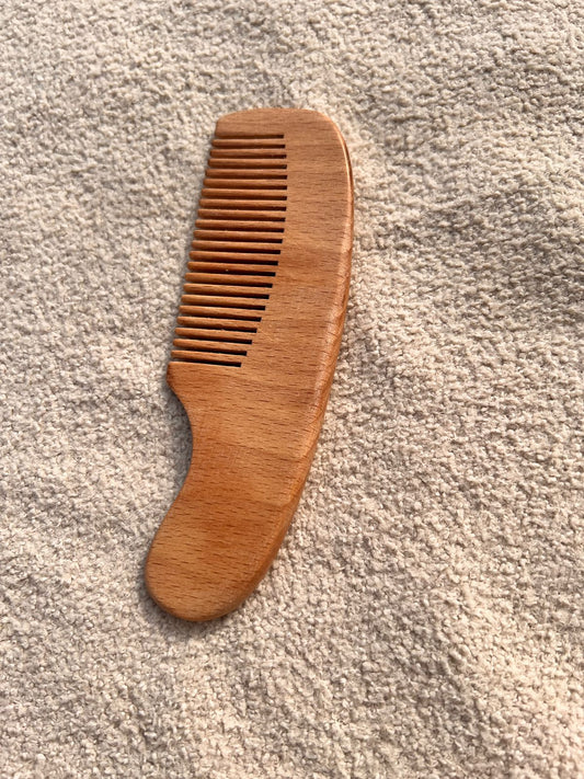 Baby Wooden Hair Comb / Brush