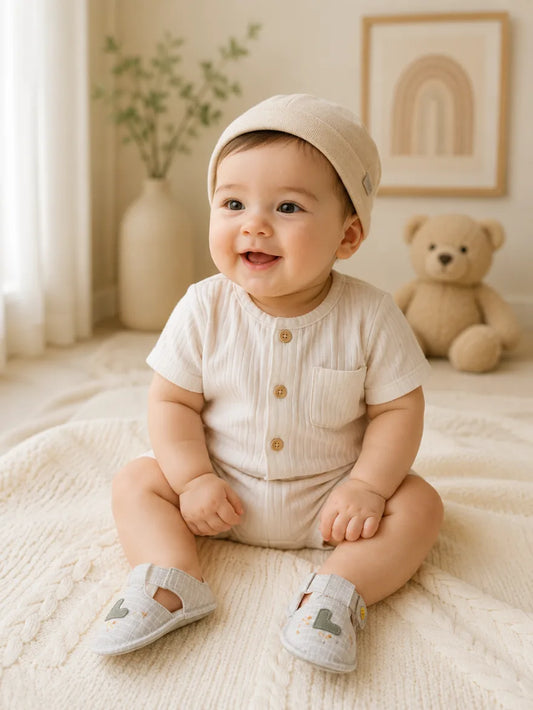 Soft Sole Sandals for Baby Boys (1–2 Years) – Lightweight & Breathable