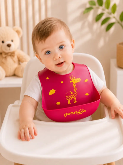 Silicone Feeding Bibs for Babies