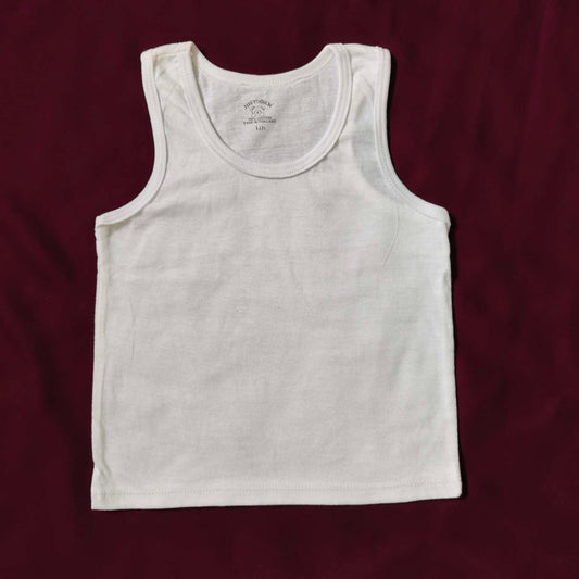 Sleeveless Cotton Vest