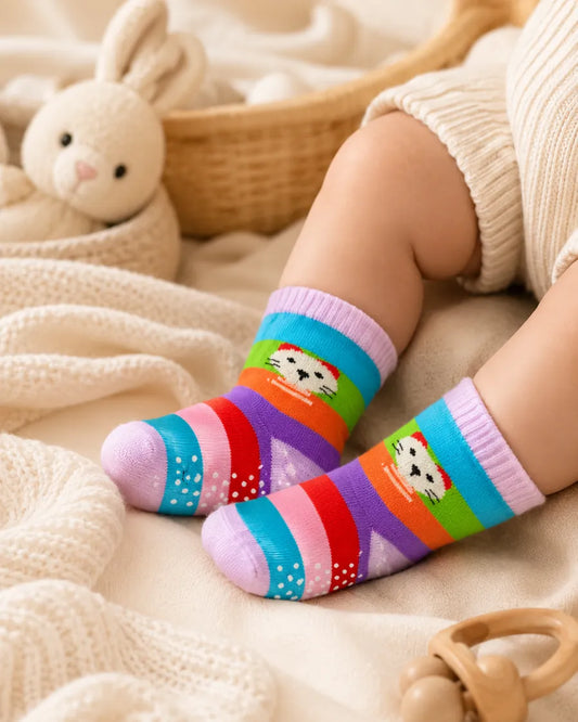 Silicone Baby Socks – Non-Slip, Warm & Cozy Socks