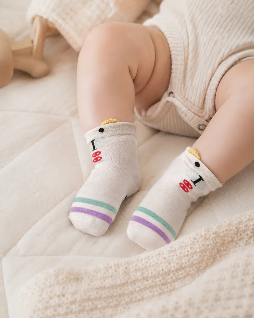 Baby & Toddler Socks – Soft, Colorful & Stretchable (1 to 4 Years)