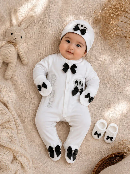 Summer 100% Cotton Turkish Newborn Prince Starter Set