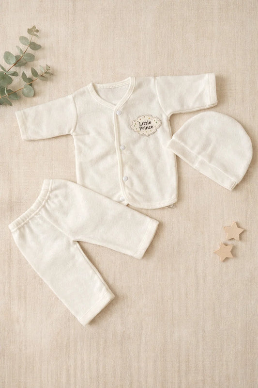 Little Prince Dress Set for Baby Boy