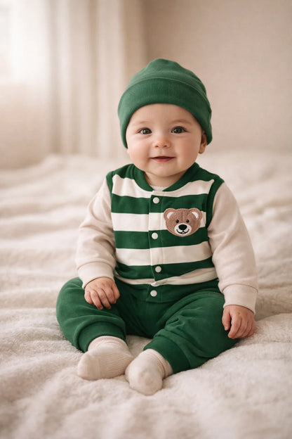 Baby Winter 3 Piece Suit | Jacket Shirt Trouser Set