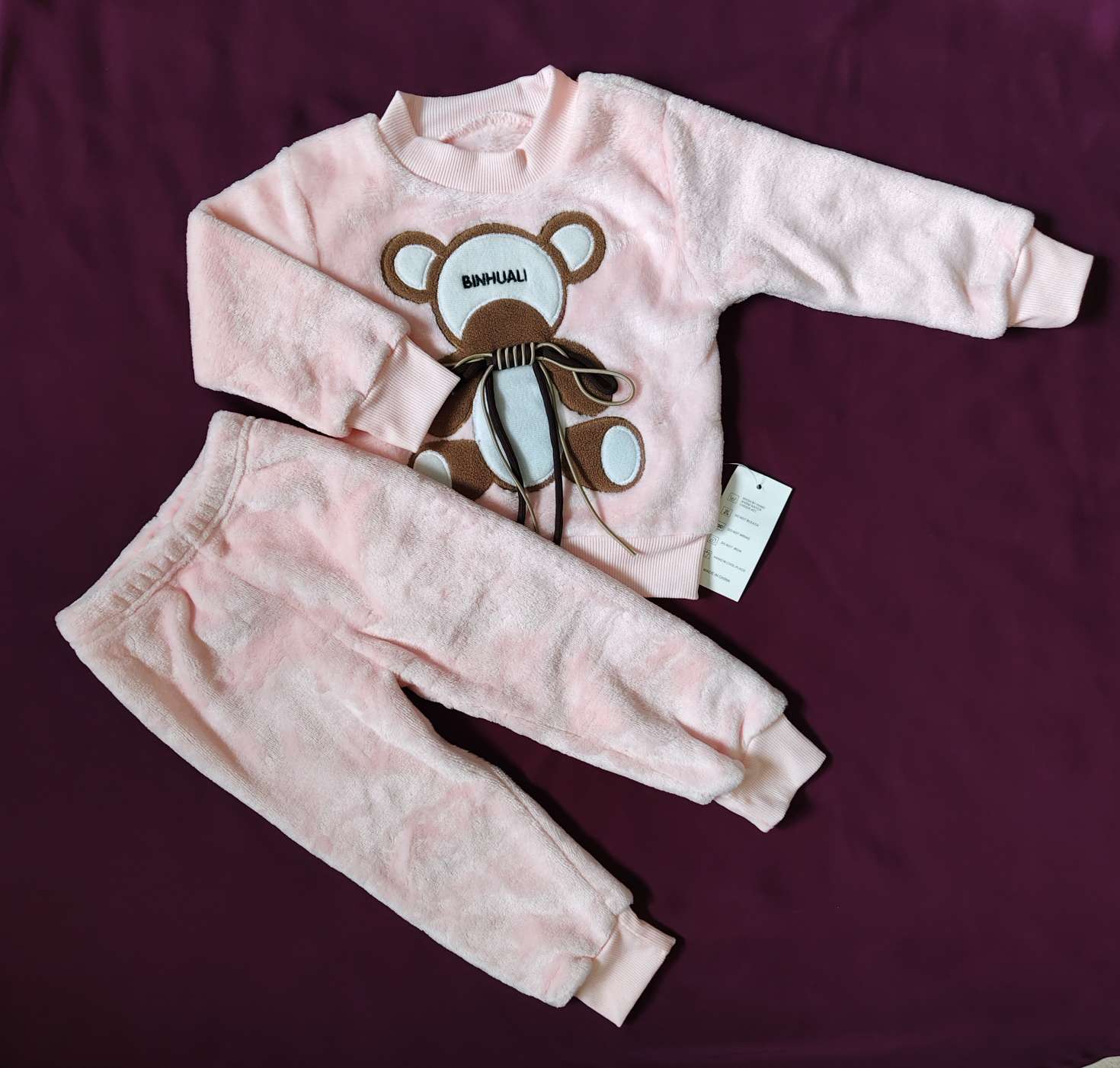 Imported 2-Piece Velvet Winter Set