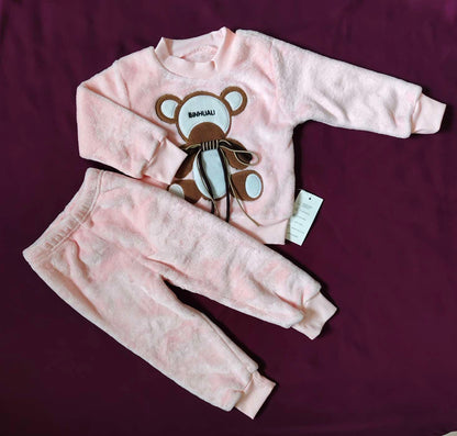 Imported 2-Piece Velvet Winter Set