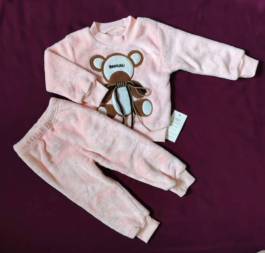 Imported 2-Piece Velvet Winter Set