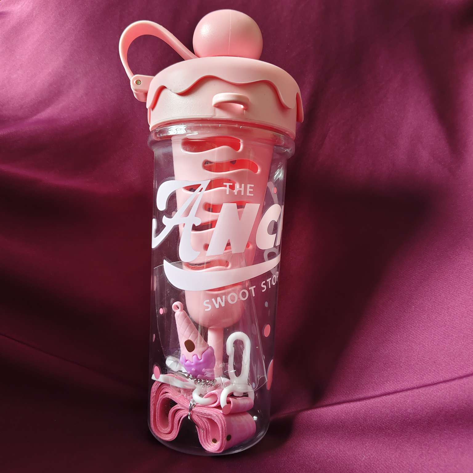 Straw Water Bottle