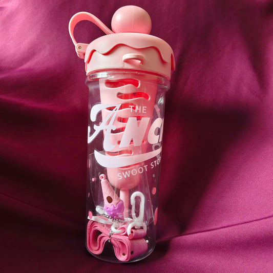 Straw Water Bottle