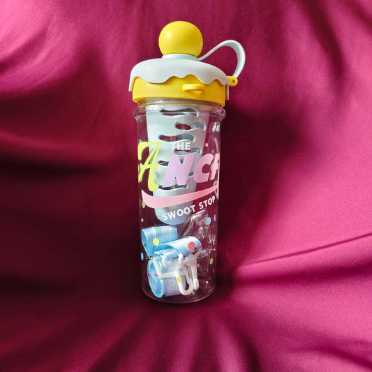 Straw Water Bottle
