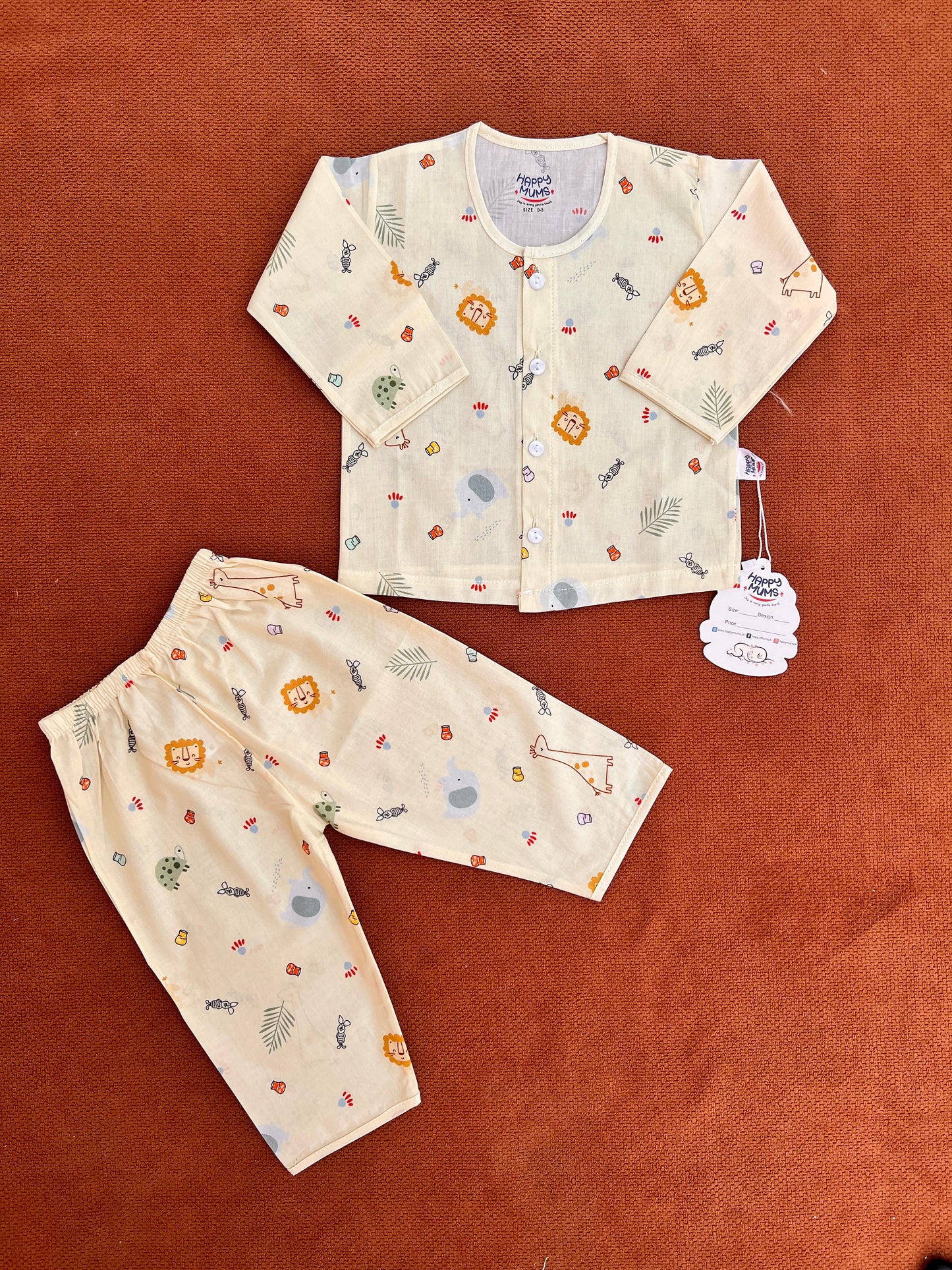 Soft Summer Baby 2-piece Night Suit